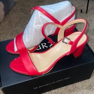 Crimson Red Womens heels
